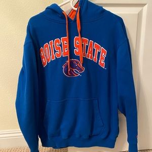 Boise State blue hoodie